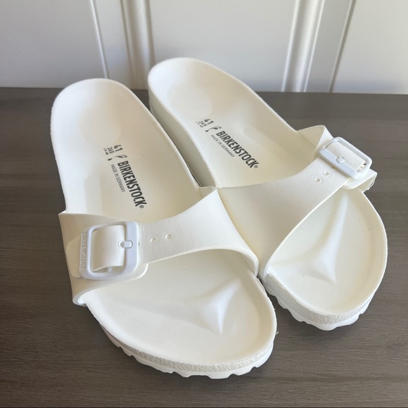 Birkenstock Shoes - Birkenstock Madrid EVA White Sandals